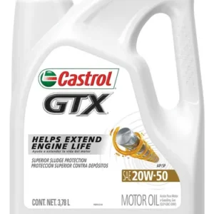 Aceite Castrol GTX 20W50 Mineral 1 Galón Colombia