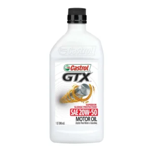 Aceite Castrol GTX 20W50 Mineral – 1/4 de Galón (946ml) | Protección Motor