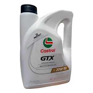Aceite Castrol GTX 20W50 Mineral – 5 Litros | Protección Motor