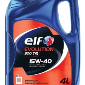 ACEITE ELF 15W40 MINERAL EVOLUTION 500TS x 4 LITROS