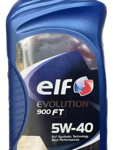 Aceite ELF Evolution 900 FT 5W40 Full Sintético Dual – 1 Litro | Máxima Protección Gasolina y Diésel