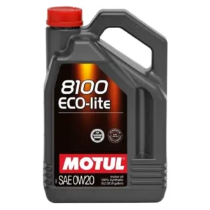 Aceite Motul 8100 Eco-lite 0W20 Full Sintético – 5 Litros | Lubricante Premium para Motores Gasolina